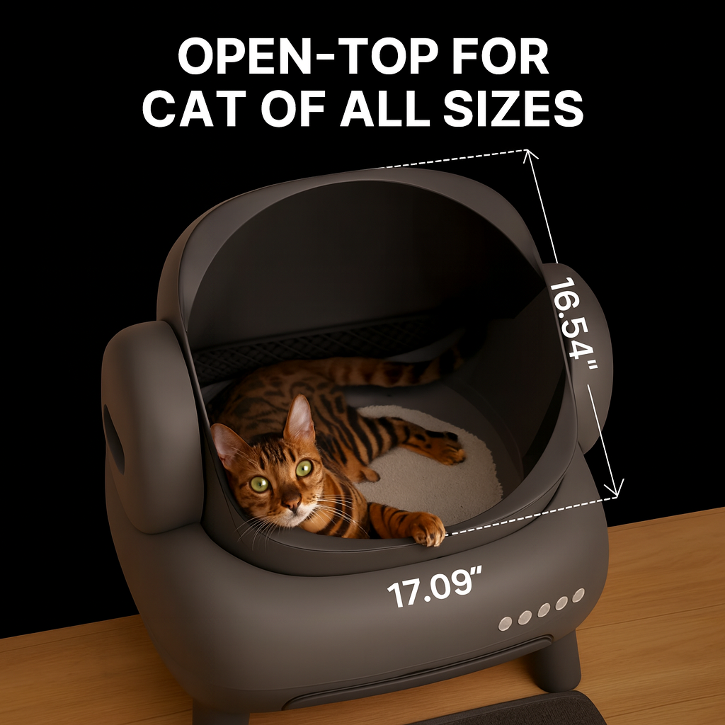 Smart Self-Cleaning Litter Box – For a Clean, Odor-Free Home