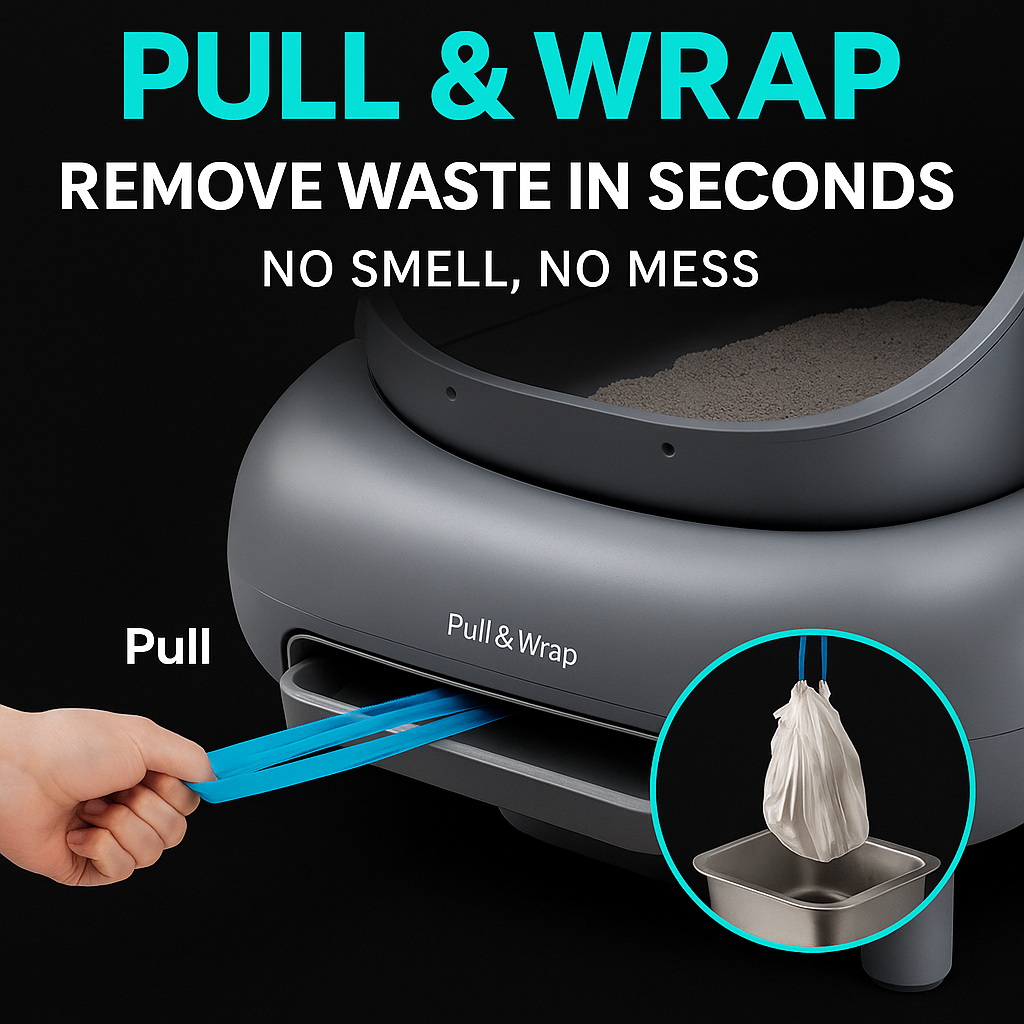 Smart Self-Cleaning Litter Box – For a Clean, Odor-Free Home