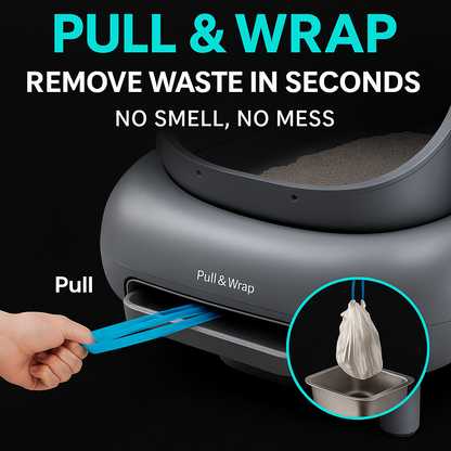 Smart Self-Cleaning Litter Box – For a Clean, Odor-Free Home